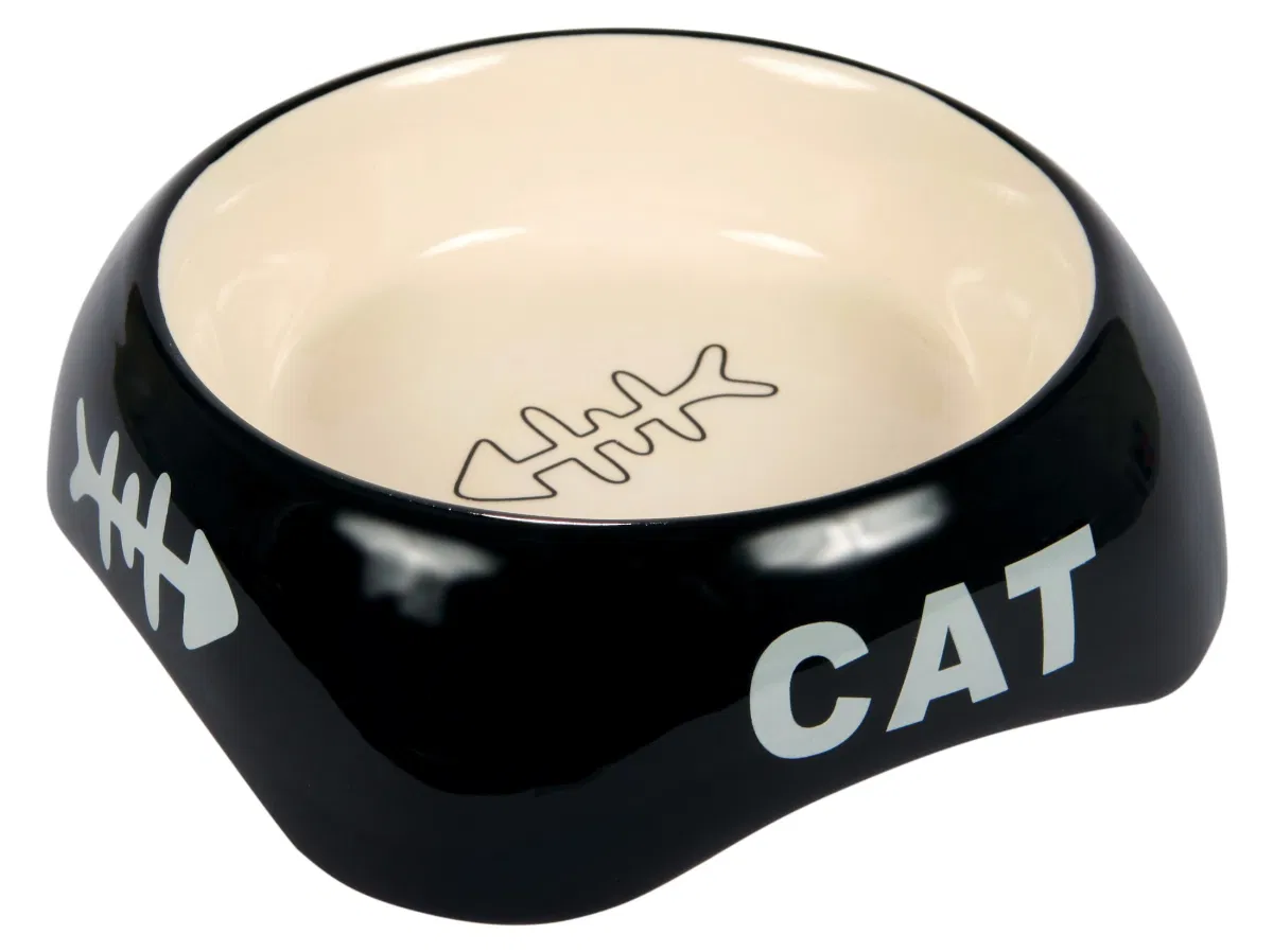 Ceramic Bowl Cat 0.2 L 13cm